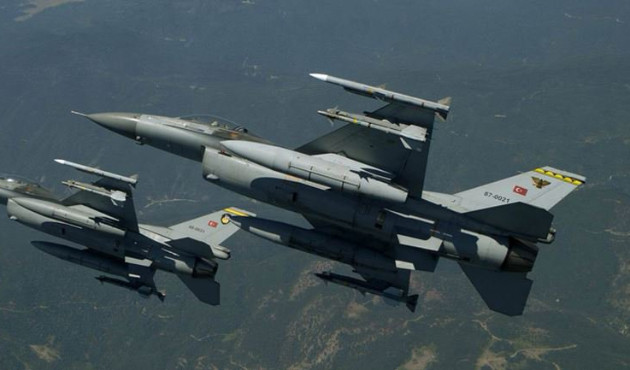 Türk jetleri PKK'lı hainleri K.Irak'ta imha etti!