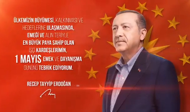 Cumhurbaşkanı Erdoğan'dan 1 Mayıs mesajı...