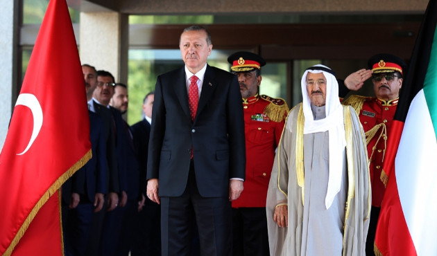 Erdoğan, Kuveyt Emiri ile görüştü!