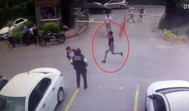 İstanbul'da satırlı dehşet! Polis silah çekti...