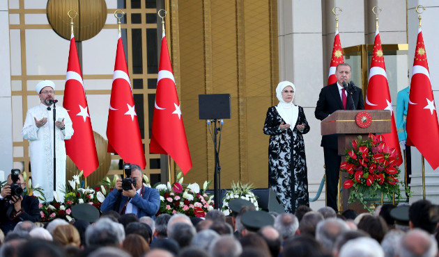 Erdoğan'ın yemin töreninde Osmanlı gelenekleri sürdürüldü!