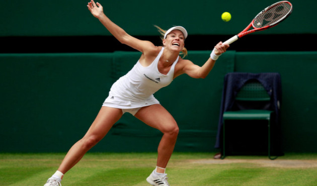 Wimbledon'da ilk finalist Kerber!