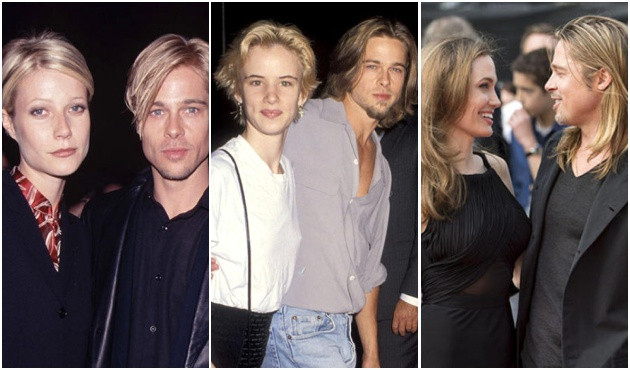 Bütün sevgilileri Brad Pitt'e benziyor!