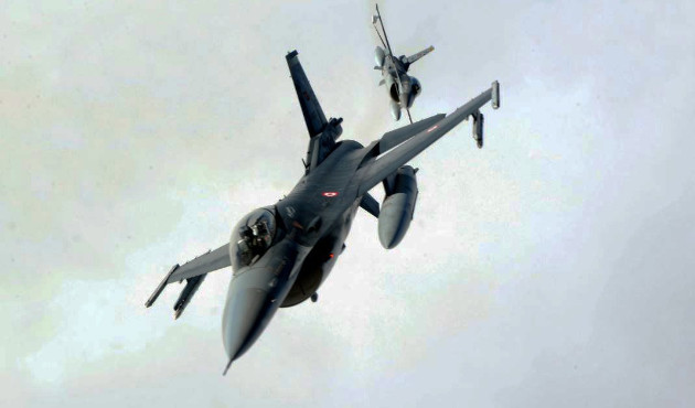 Hakurk'u vuran F-16'lar o teröristleri öldürdü!