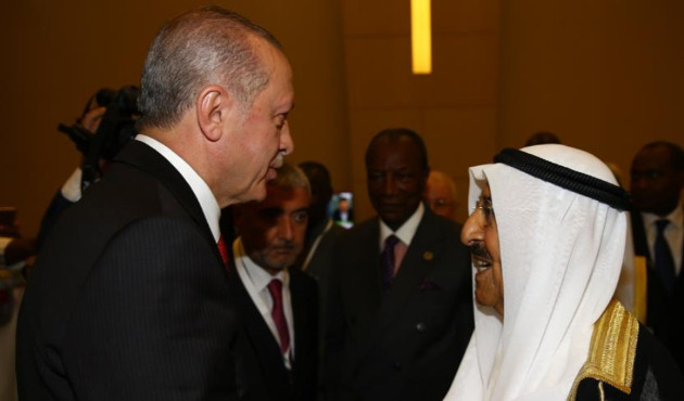 Cumhurbaşkanı Erdoğan, Kuveyt Emiri ile görüştü!