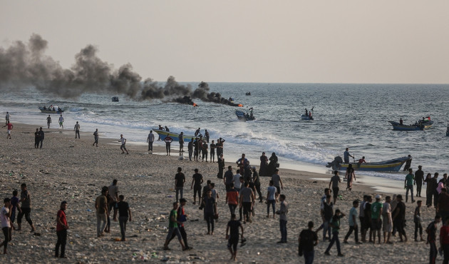 İsrail'den Gazzeli aktivistlere silahlı saldırı...