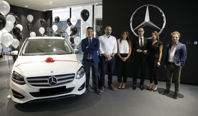 Mercedes-Benz Bahar Kampanyası kazananı B-Serisi’ni teslim aldı!