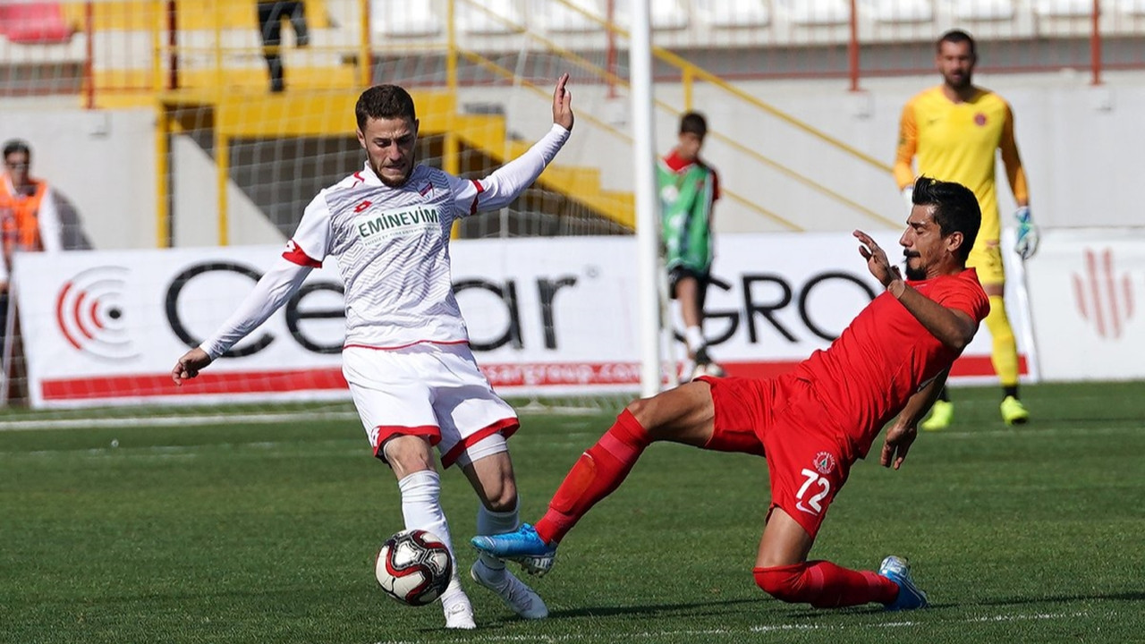 Ümraniyespor ile Boluspor 1-1 berabere kaldı!