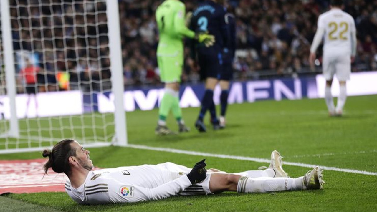 Real Madrid taraftarından Bale’a tepki!