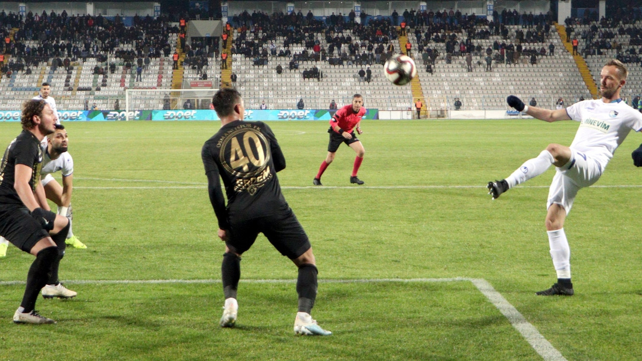 BB Erzurumspor, Osmanlıspor'u 2 golle geçti!