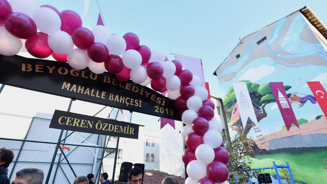 Ceren Özdemir’in ismi Beyoğlu’nda parka verildi