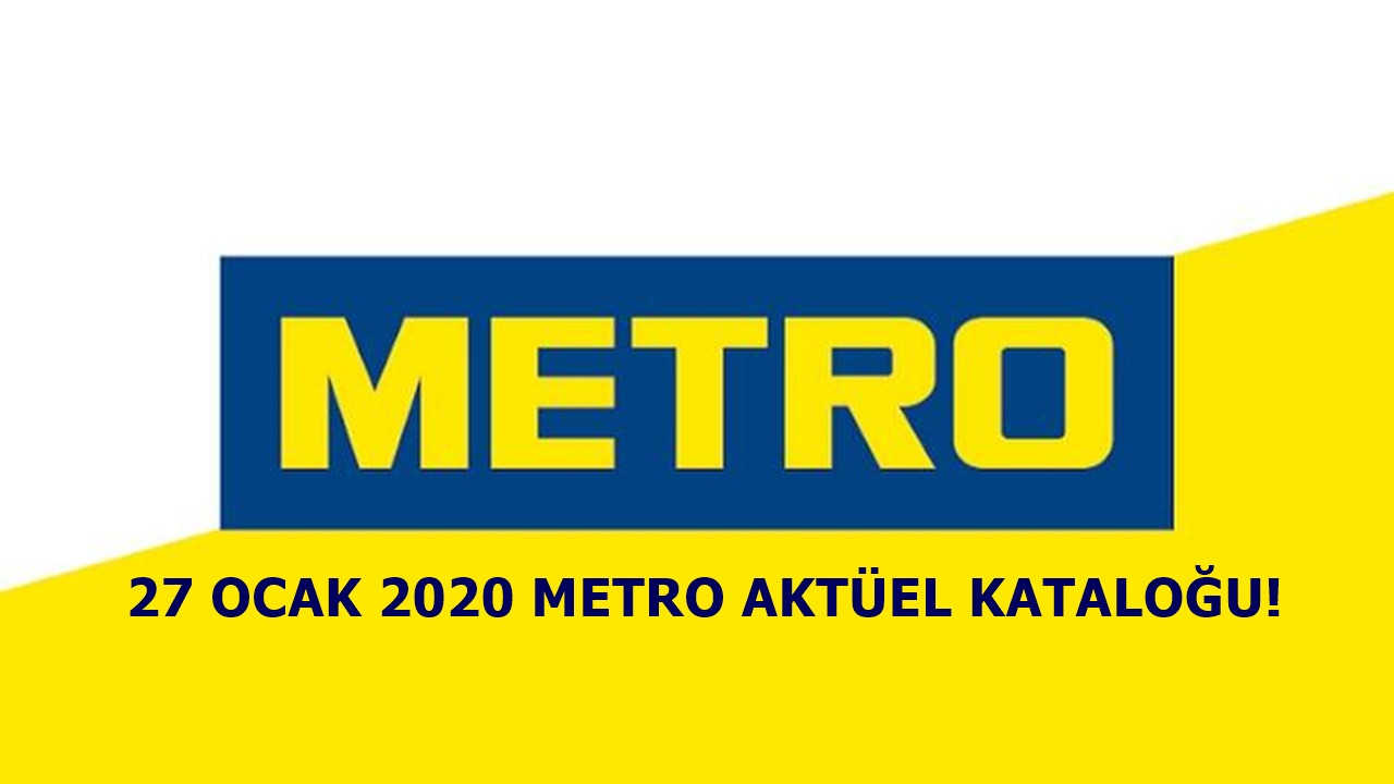 27 Ocak Metro aktüel kataloğu! Metro indirim ürünleri!