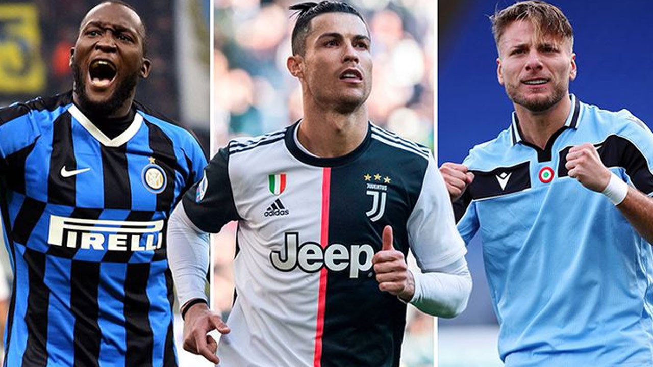 Serie A'da müthiş yarış: Lukaku, Ronaldo, Immobile