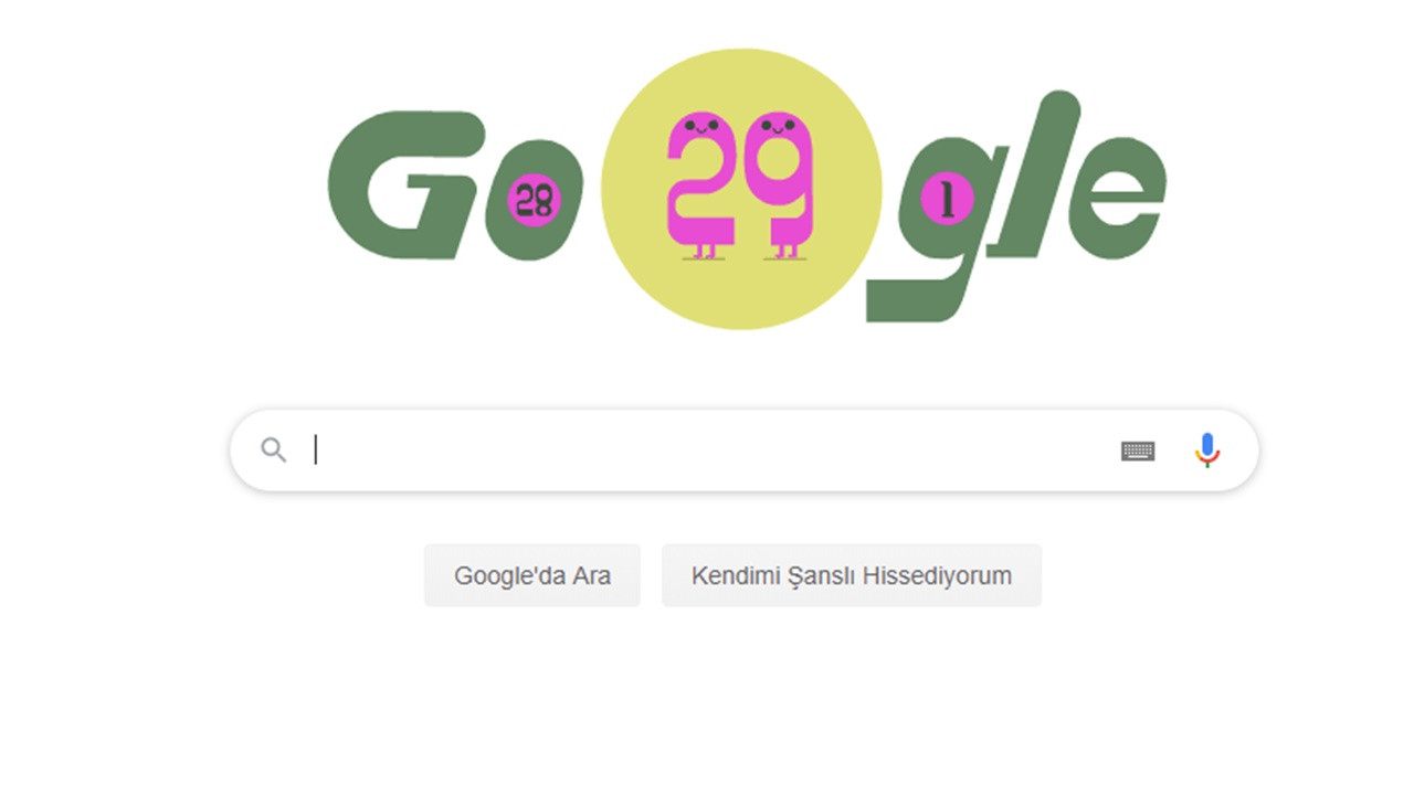 Artık gün nedir? Artık yıl ne demek? 29 Şubat Google’e doodle oldu!