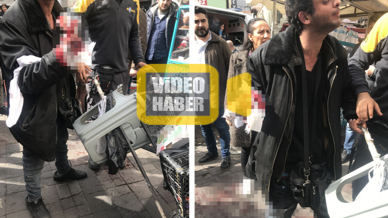 Beşiktaş'ta döner ustası tartıştığı müşteriyi elinden yaraladı