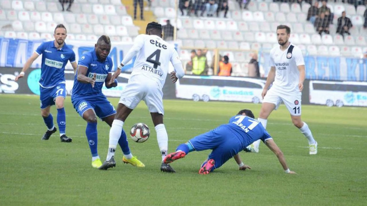 BB Erzurumspor - Fatih Karagümrük maç sonucu: 1-3