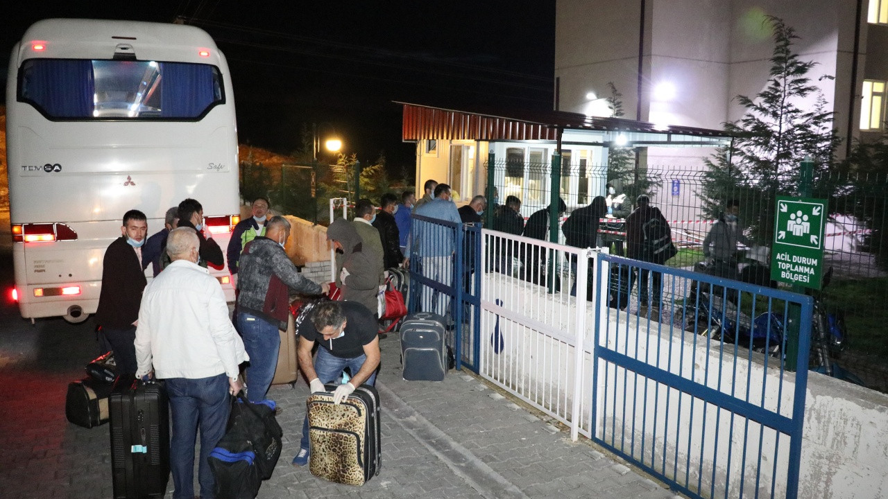 Yurt dışından getirilen 334 Türk, Kütahya'da karantinaya alındı