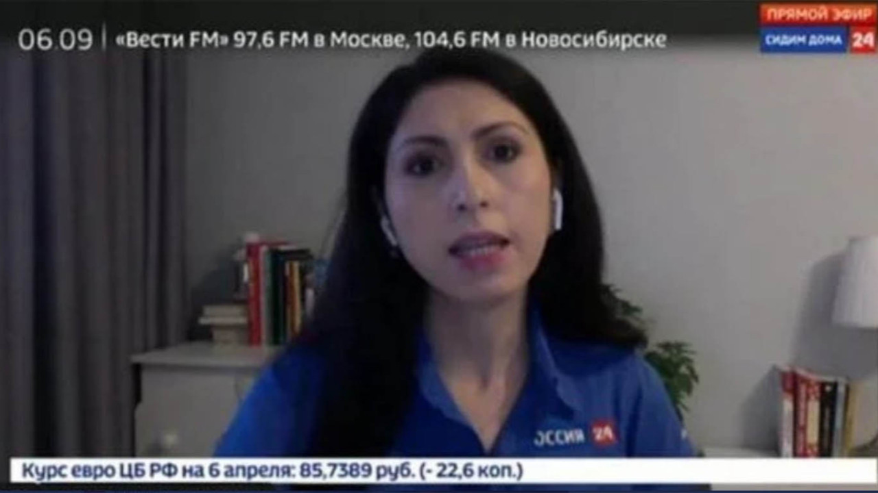 Rusya'da TV spikerleri evden haber bülteni dönemini başlattı