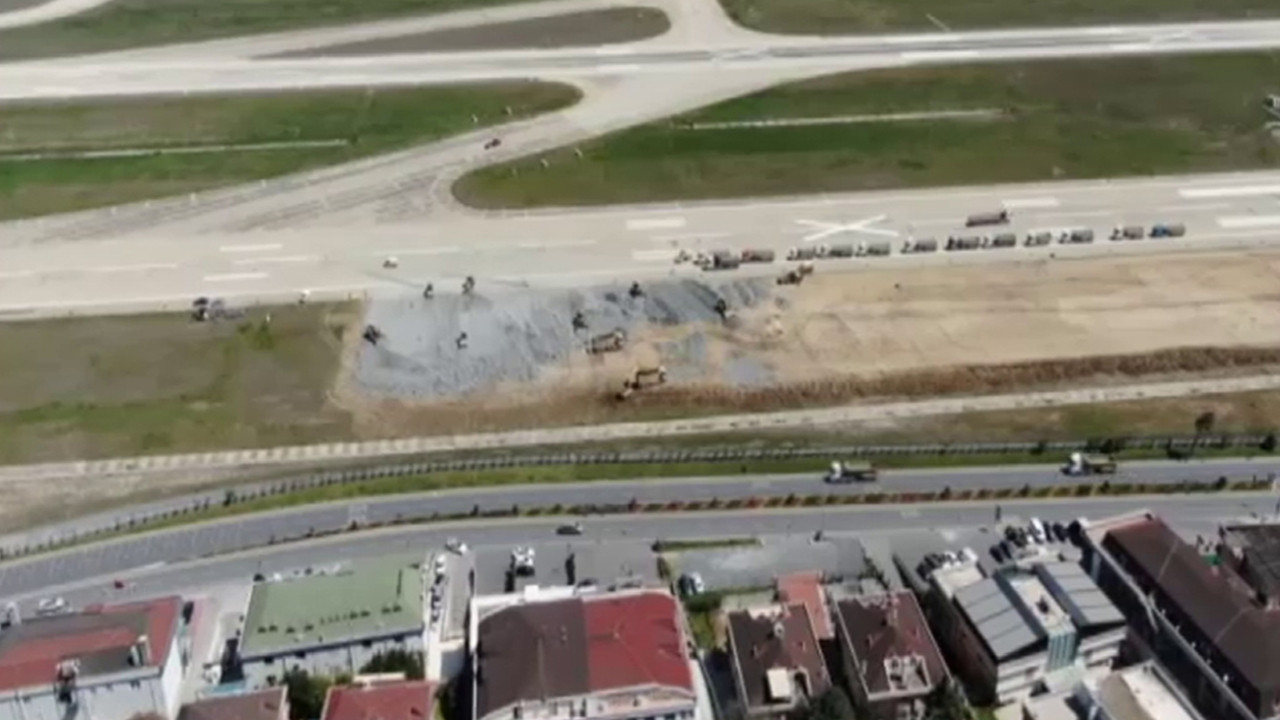Son dakika... Atatürk Havalimanı’nda yapılan hastane aşama aşama havadan görüntülendi