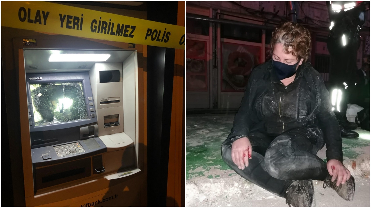 Bursa'da ATM'ye çekiçli saldırı! Sinir krizi geçirdi...