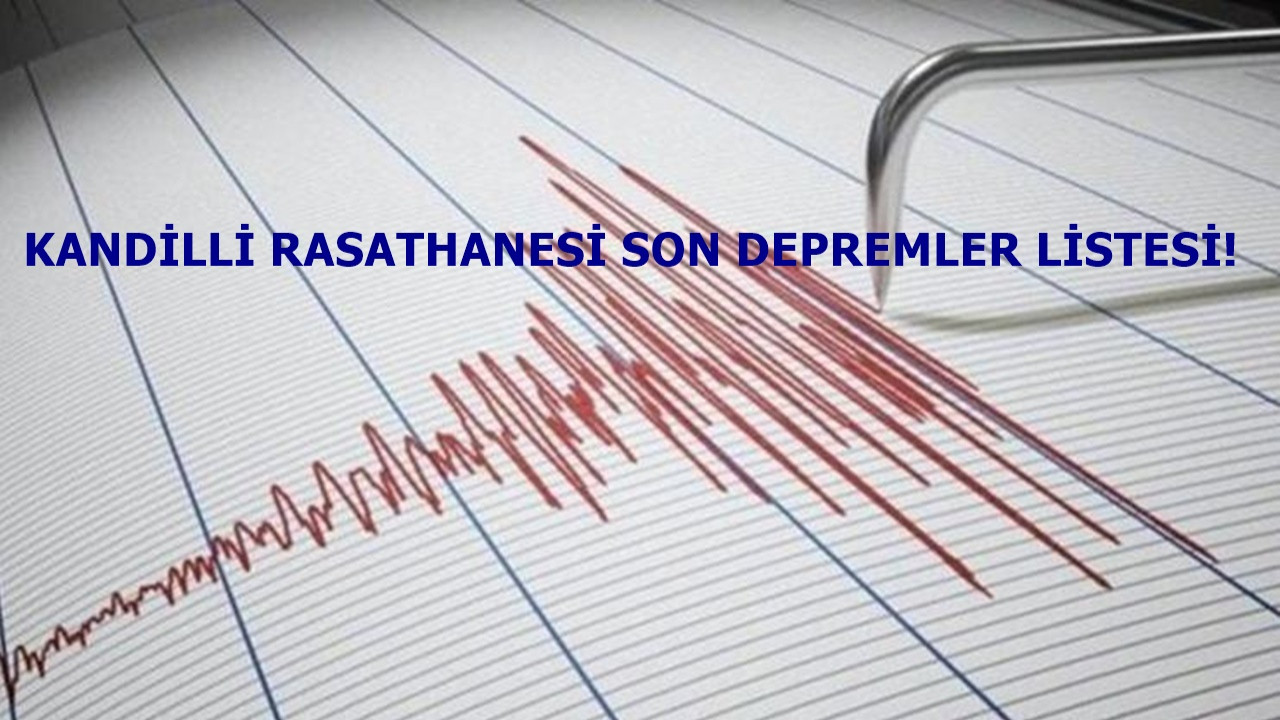 Deprem mi oldu? Nerede deprem oldu? Kandilli Rasathanesi son depremler!