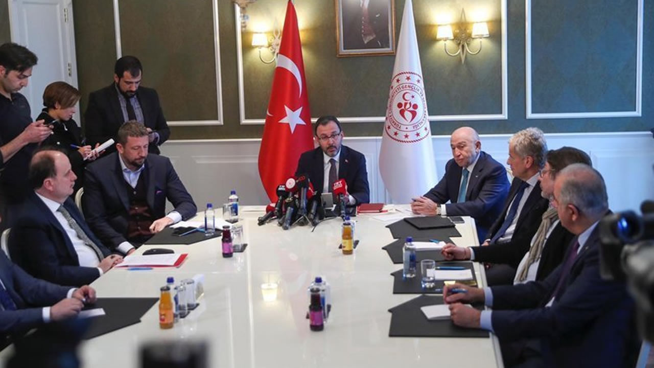 Bakan Kasapoğlu, federasyon başkanlarıyla görüşecek