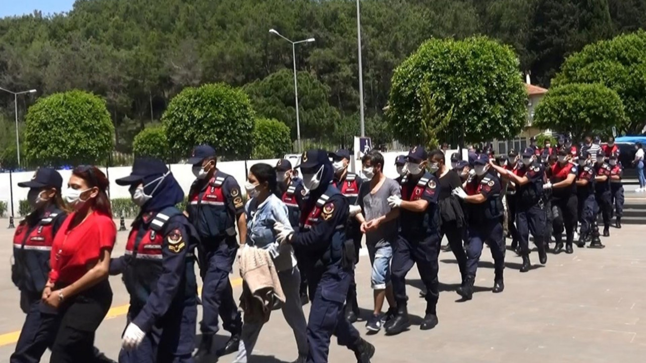 Antalya'da 'Mavi Kelebek' operasyonu! 24 kişi tutuklandı