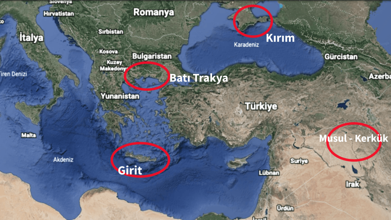 Heyecanlandıran iddia! "Girit, 12 adalar, Libya, Musul-Kerkük, Kırım Türkiye'ye katılabilir..."