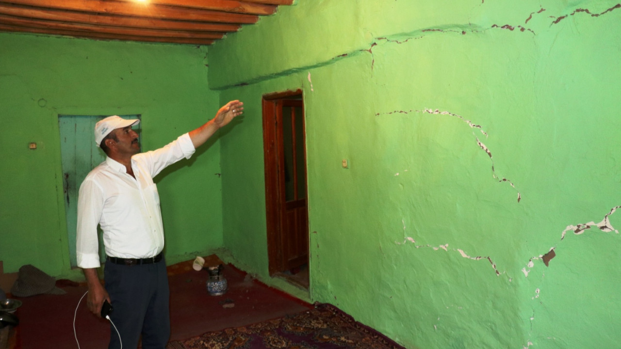 Malatya'da 20 evde ağır hasar