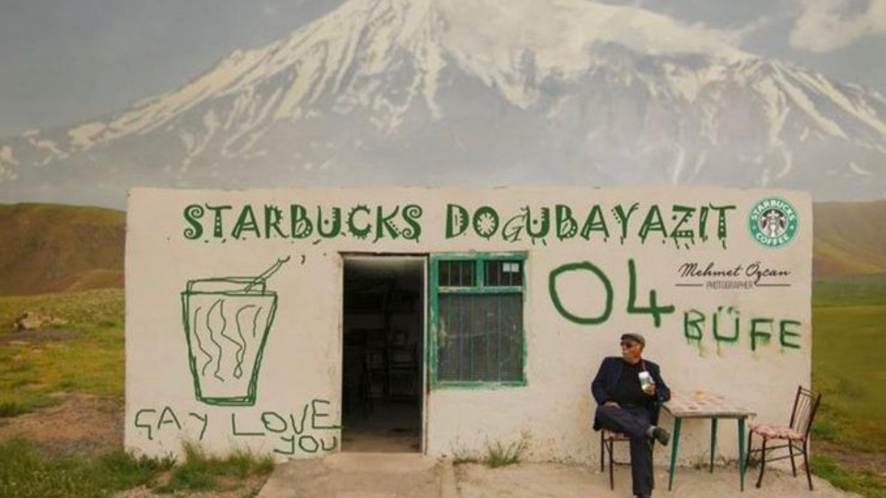 Starbucks Doğubayazıt! 'Demli çay 50 kr'