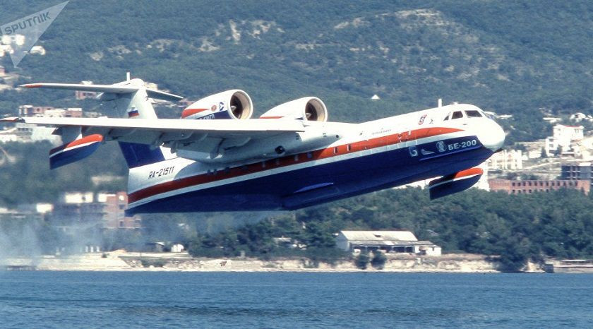 Rus Be-200 amfibi uçakları tatil bölgelerinde yangın nöbeti tutacak - Sayfa 3