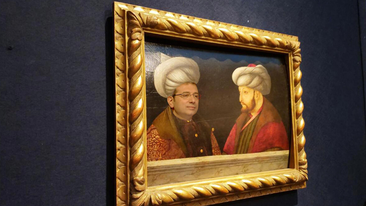 Ekrem İmamoğlu, Fatih'in portresine 6.5 milyon verdi!
