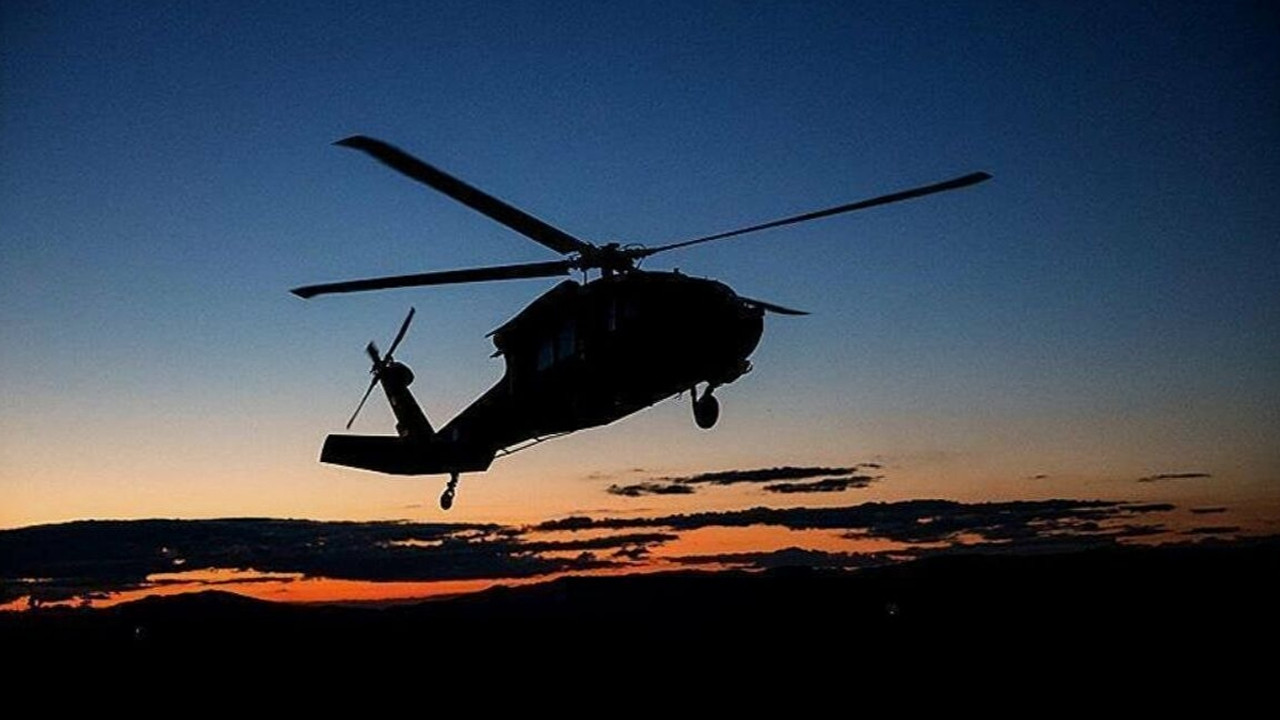 Bingöl'de arızalanan askeri helikopteri kahraman pilot ormanlık alana indirdi