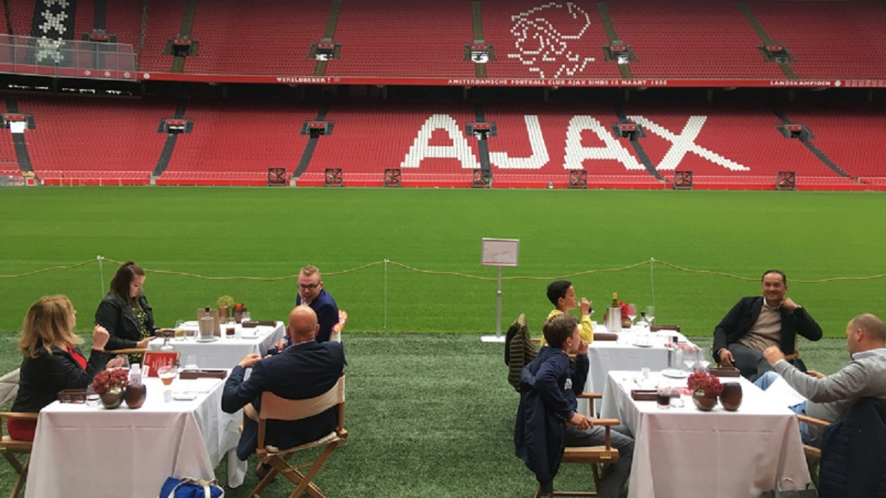 Ajax’ın stadı restoran oldu