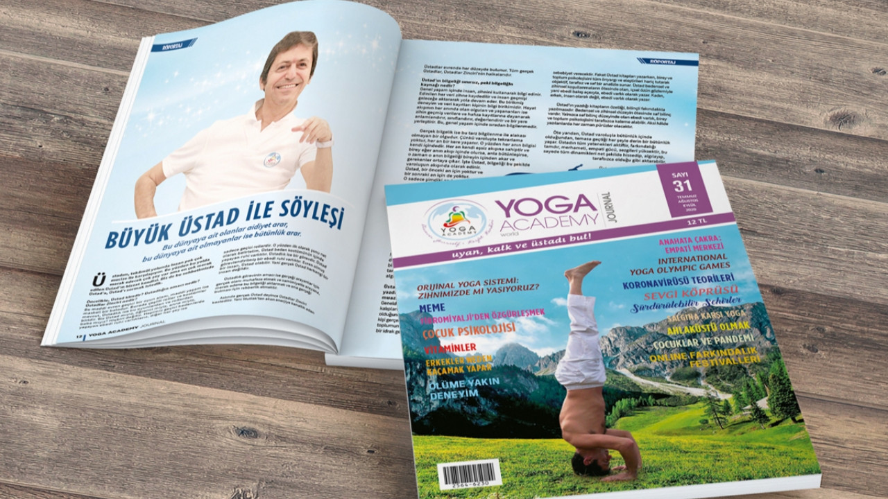 Covid-19'a karşı gerçek yoga dergisi