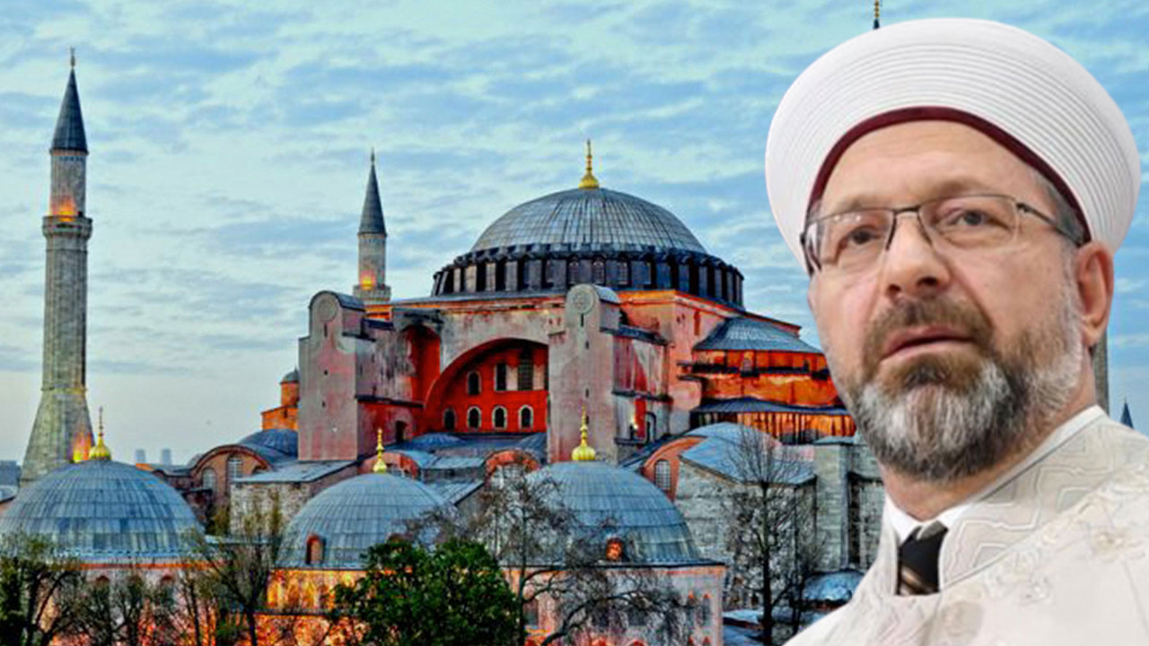 Ali Erbaş'tan dini liderlere 'Ayasofya' mektubu