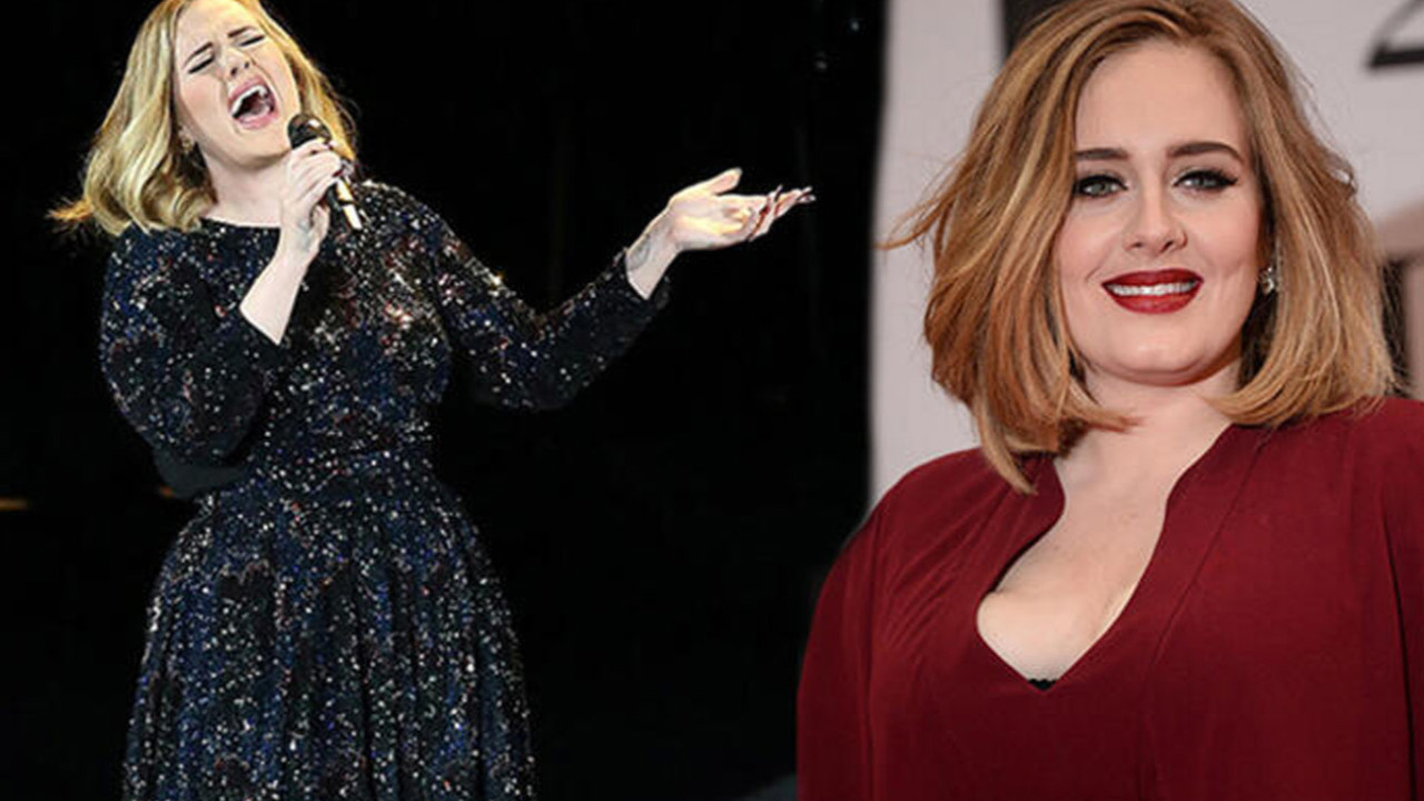 Adele tam 45 kilo verdi!