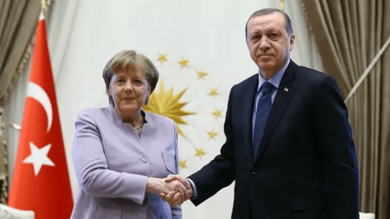 Erdoğan ve Merkel'den Doğu Akdeniz görüşmesi