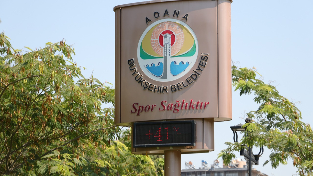 Adana'da termometreler 41 dereceyi gösterdi