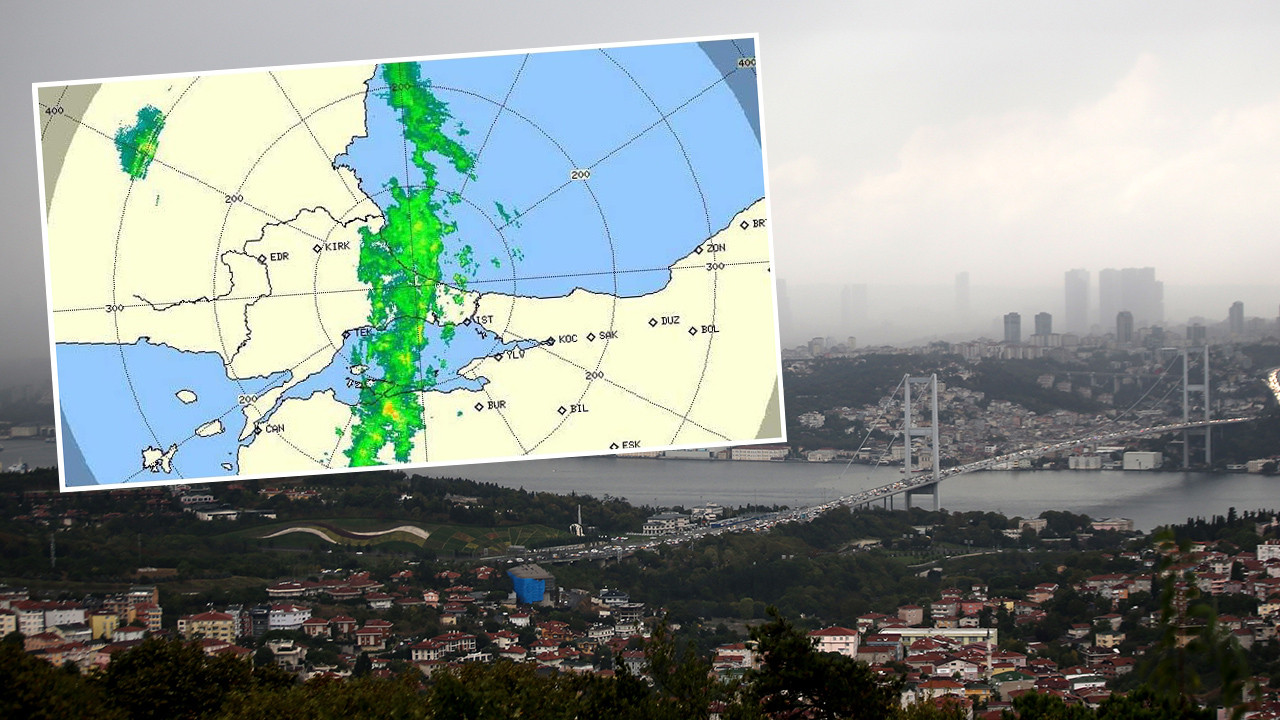 Fırtına İstanbul'da etkisini göstermeye başladı
