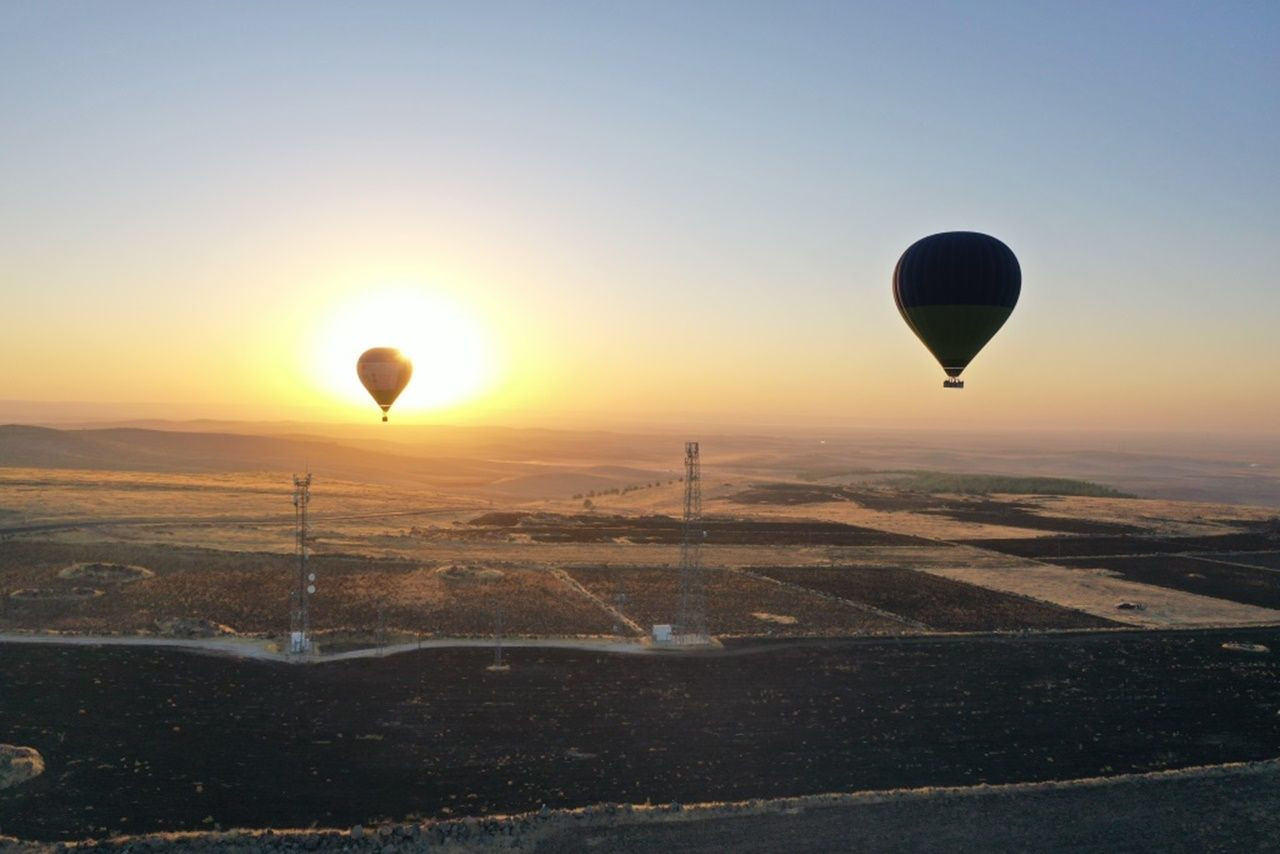 Göbeklitepe'de sıcak hava balonuyla uçuşlar başladı - Sayfa 1