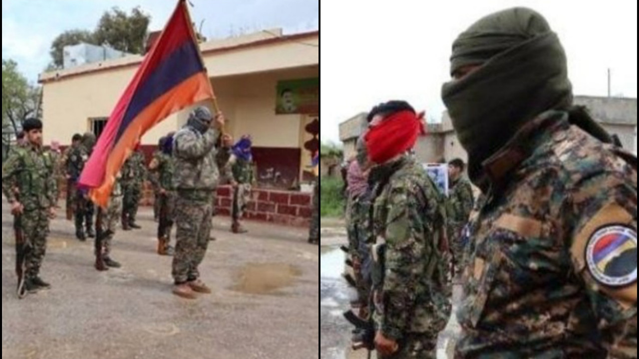 PKK'lı teröristler Ermenistan saflarında!