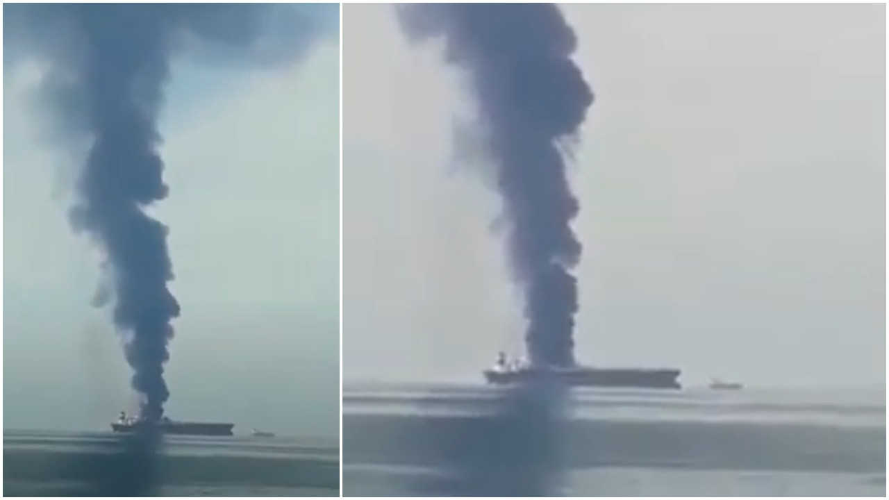Rusya'da petrol tankerinde patlama
