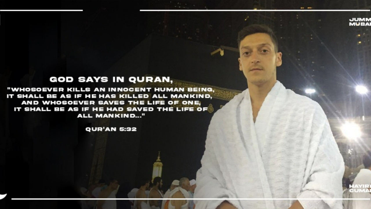Mesut Özil: İslam'da teröre yer yok