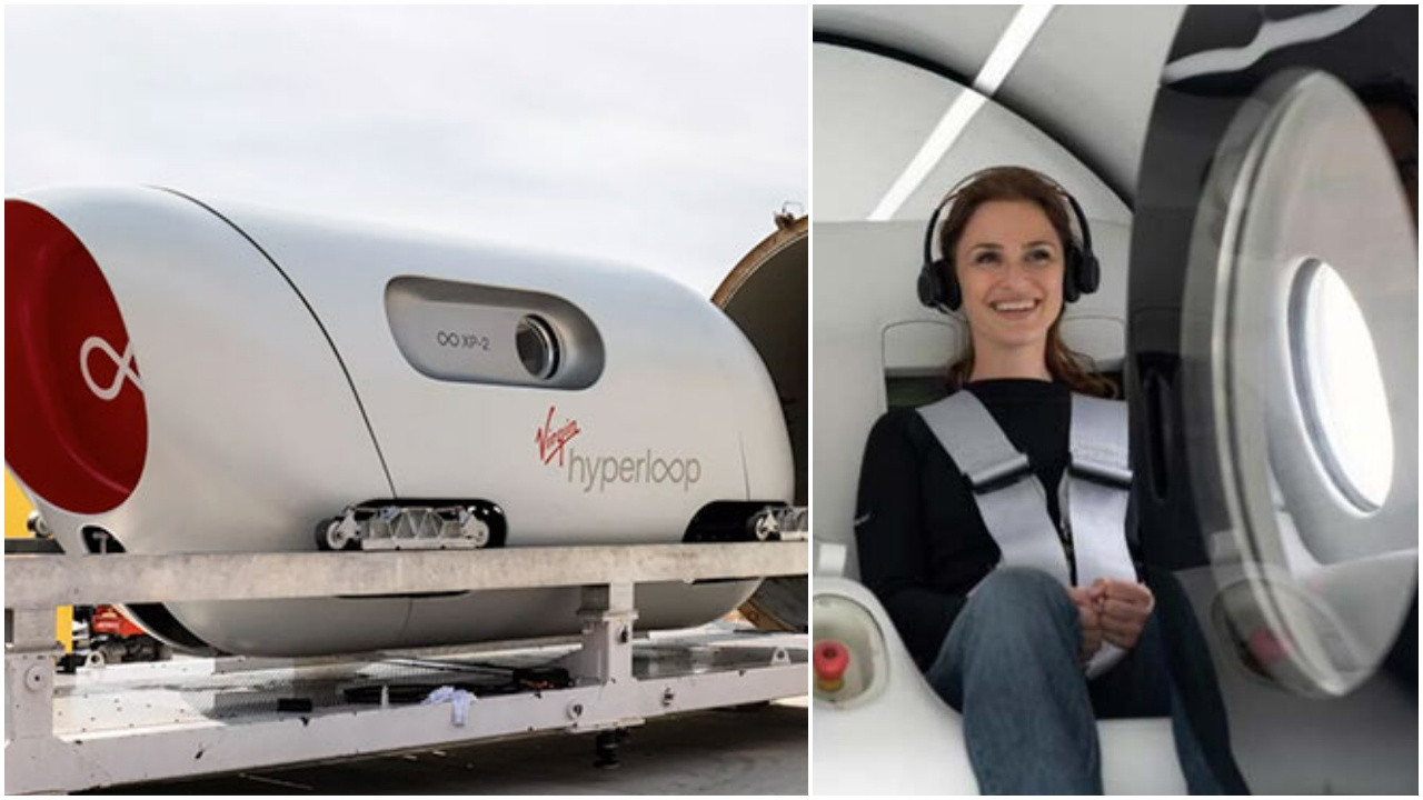 Geleceğin ulaşım aracı Virgin Hyperloop