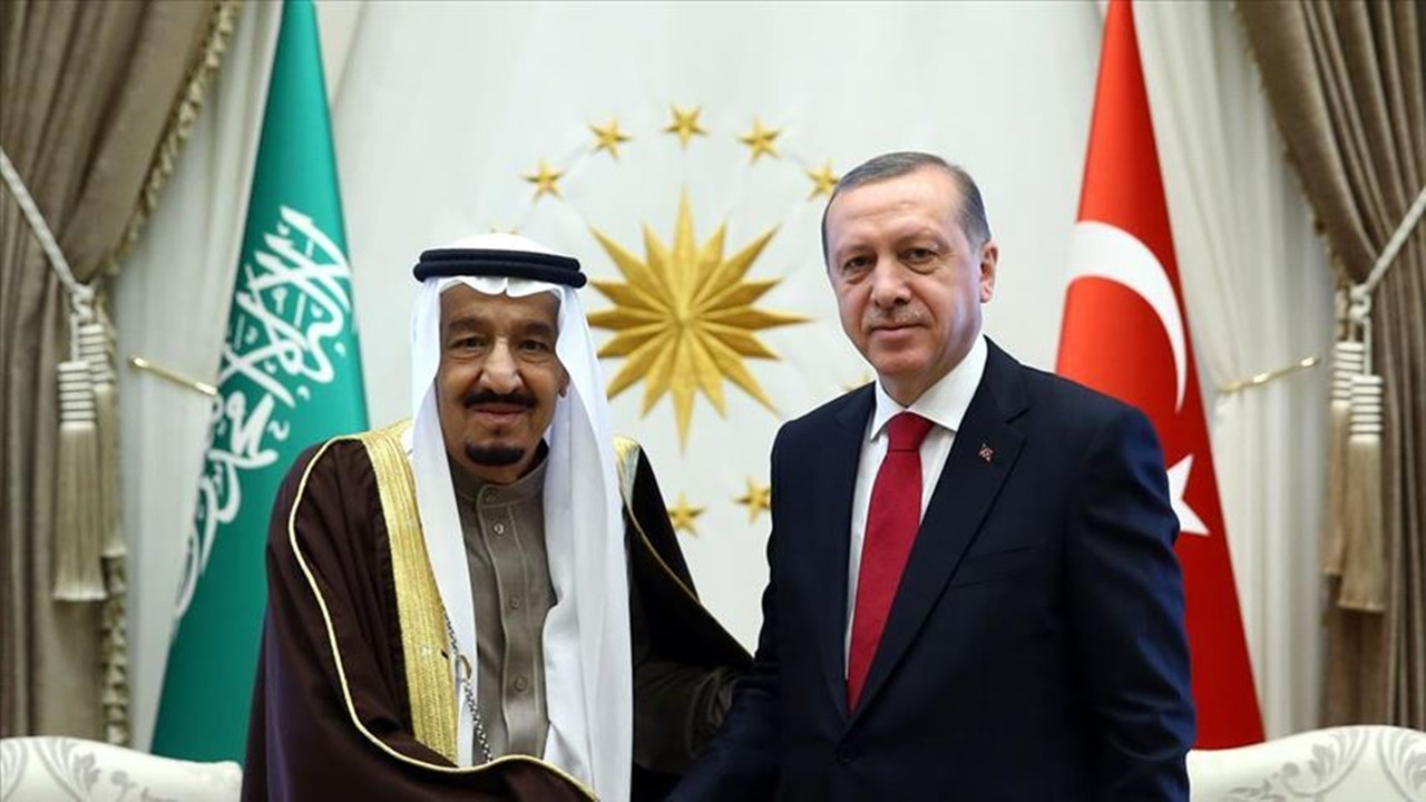 Erdoğan, Kral Selman'la görüştü