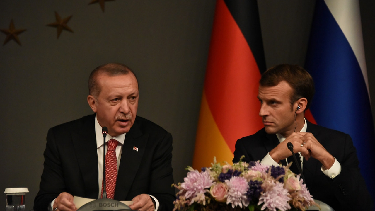 Macron'dan Cumhurbaşkanı Erdoğan'a yanıt