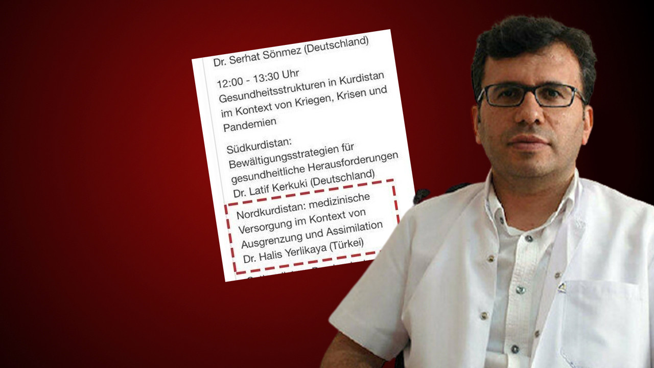 Türk Tabipler Birlliği yöneticisi PKK konferansında