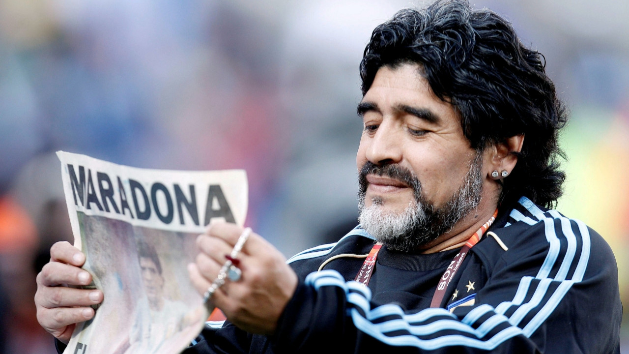 Arjantin'de yeni çıkacak banknotların üstünde Maradona'nın resmi yer alacak