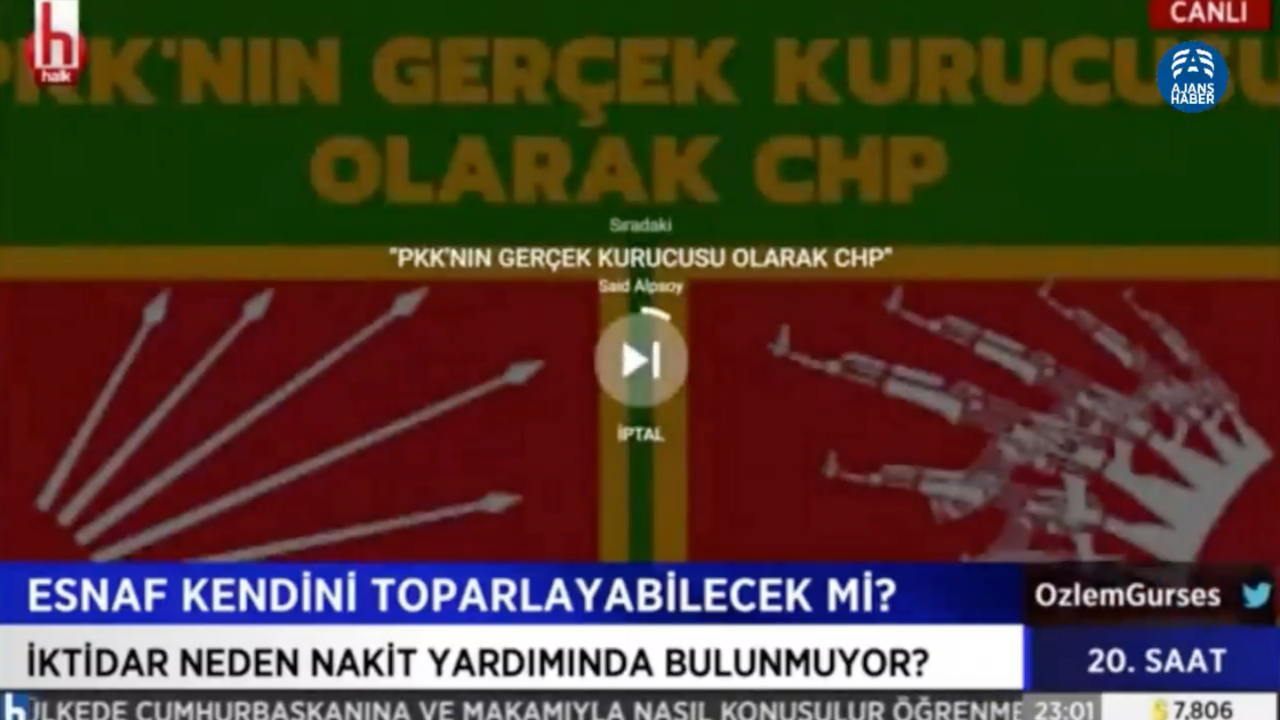 "PKK'nın gerçek kurucusu CHP"